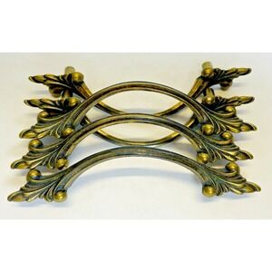 Vintage JB Brass Drawer Pulls French Provincial Mid Century Antique Gold Lot (5)